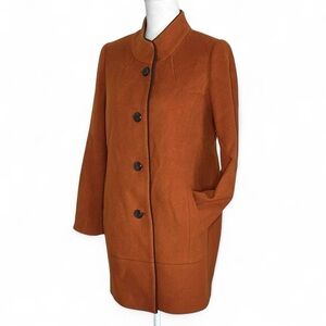 Burnt Orange Peacoat